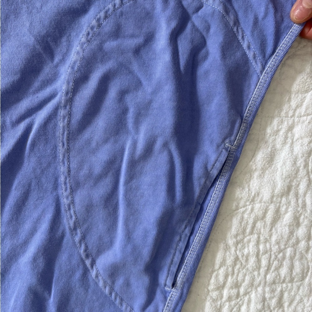 Fresh Produce Periwinkle Purple Seahorse Shift Dress Pockets Size Small - Picture 4 of 6